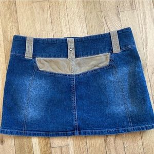 SUPER CUTE VINTAGE DENIM SKIRT